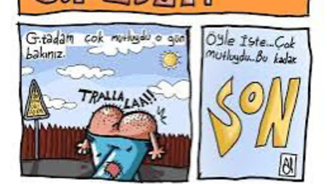 Etrafınızda görseldeki gibi mutlu mutlu dolaşan adamlar var mı?
