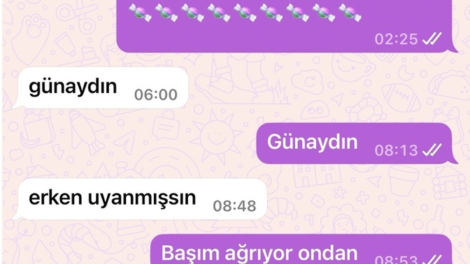Ayrılıktan önceki konuşmalar mı bunlar?