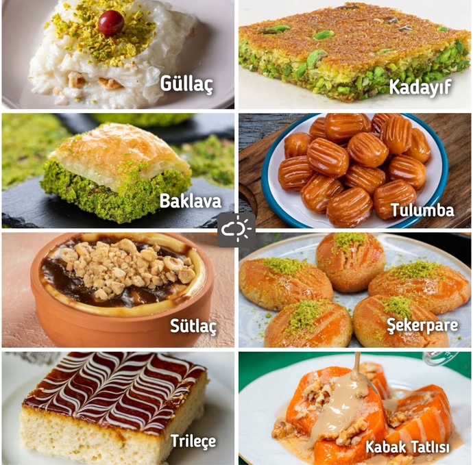 En çok sevdiğiniz tatlı hangisi?