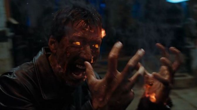 Johnny Blaze′in Ghost Rider′a dönüşüm sahnesi daha çok ölüşüm sahnesi olmamış mı?