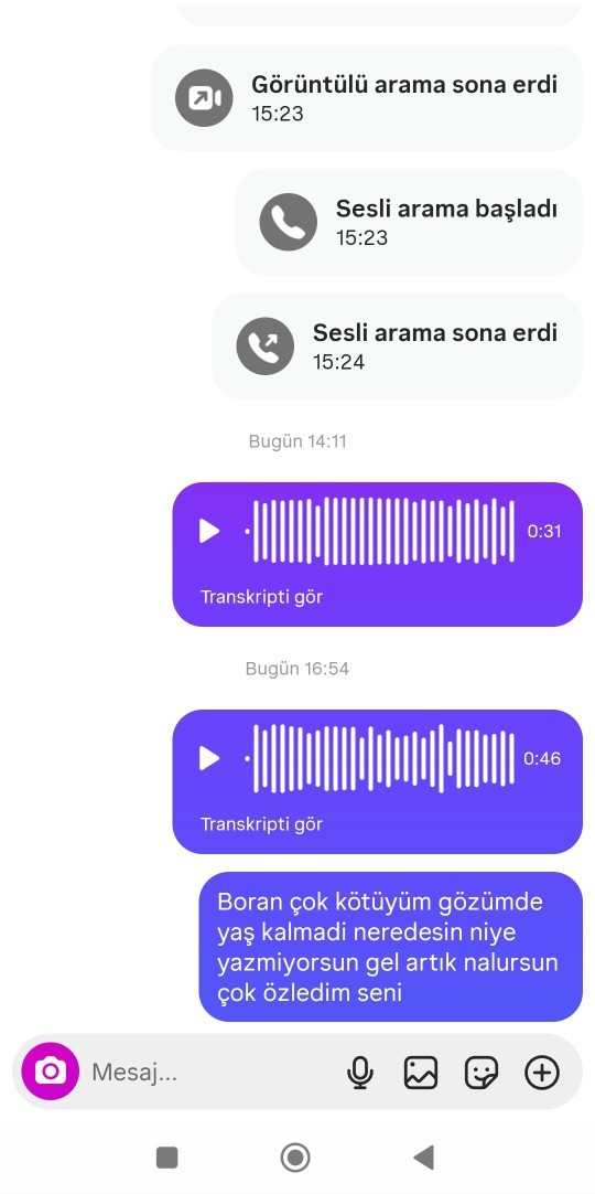 Sevgilim öldu mu 5 gündür yazmıyor cevap vermiyor depresyona girdim?