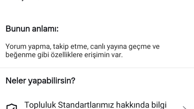 Yeni bir instagram politikası geldiğinde kullanamadığın özellikler bölümünde ki bu görselin değişme ihtimali var mı tamamen?