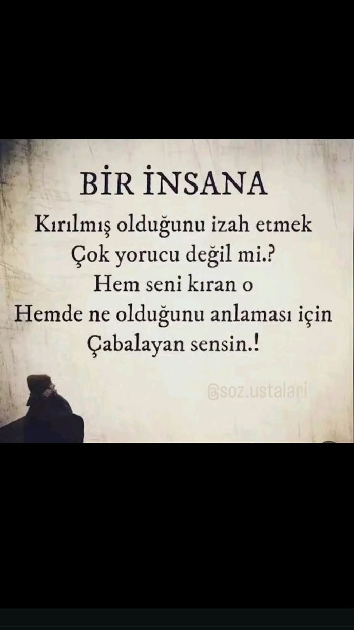 Bir insana kırıldığını belli etmek suç mu?