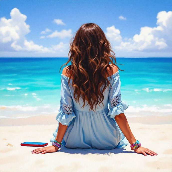 "Mavi, sen bana güç verir misin" 🌊