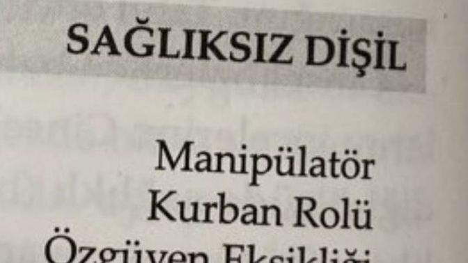 Bir kadin ne yapiyorsa eril ozellikler taşıdığını düşünürsünüz? Bir erkek ne yaparsa dişil özellikler taşıyordur?