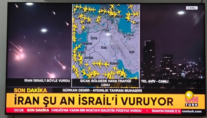 İsrail ve İran birbirlerine füze yağdırıyor! Gelişmeleri takip ediyor musunuz?