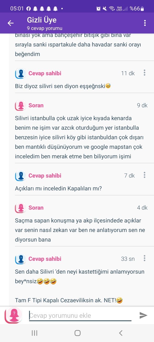 Arkadaşlar yazıştığım kişi sizce hasta mı pisikolojik sorunları mı var lütfen okuyunuz ve anketleyiniz?