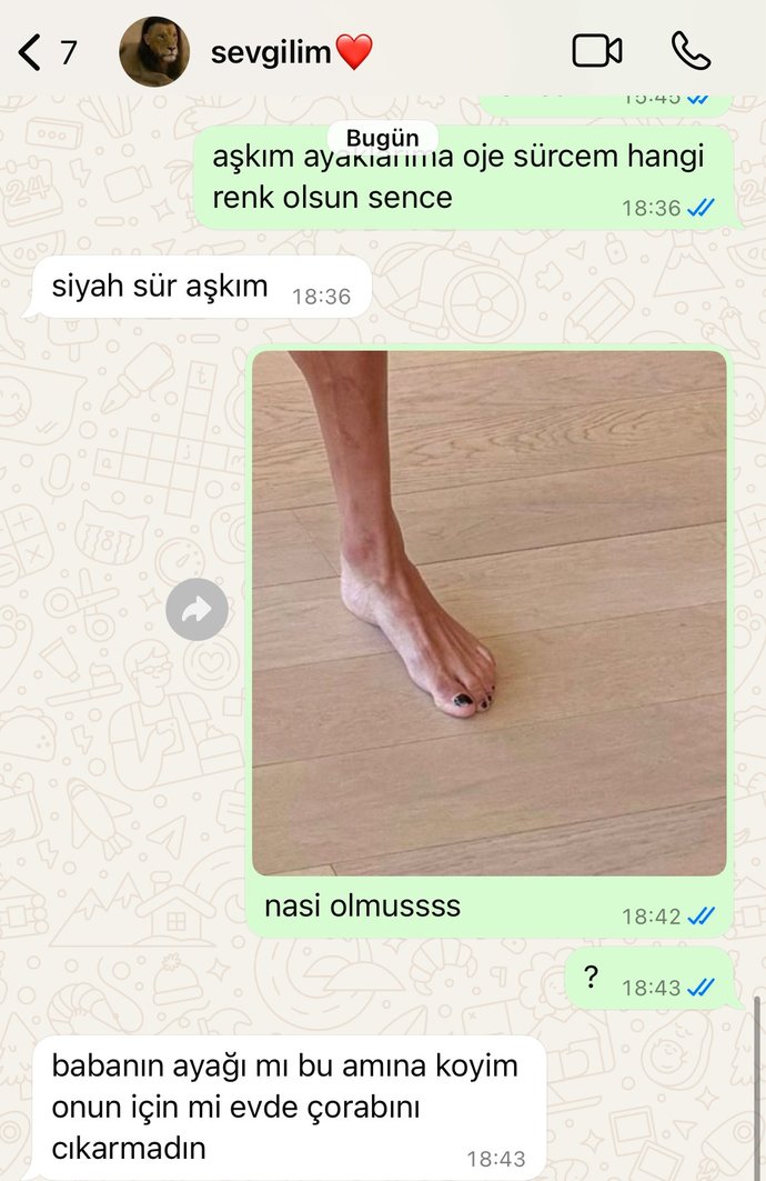 Sevgilimden böyle bir mesaj aldım sizce ayrılmalı mıyım?