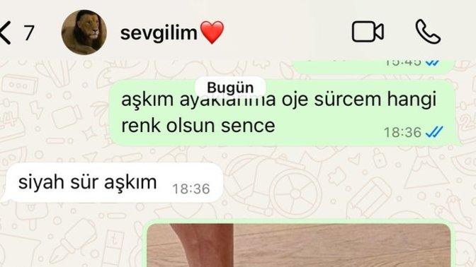 Sevgilimden böyle bir mesaj aldım sizce ayrılmalı mıyım?