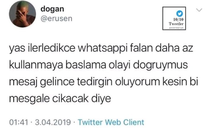 WhatsAppa girince korkuyor musun?