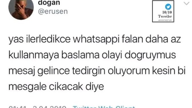 WhatsAppa girince korkuyor musun?