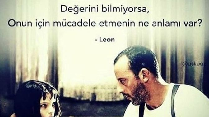 Değerini bilmiyorsa, onun için mücadele etmenin ne anlamı var?