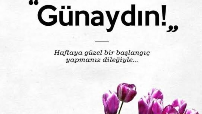 Yeni haftaya nasıl başlangıç yaptınıız?