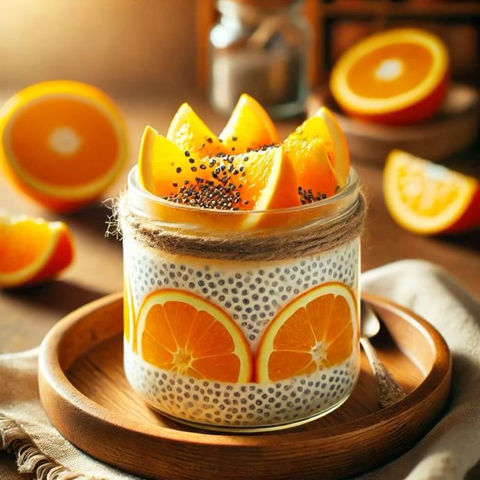 Hiç portakallı puding yedin mi?