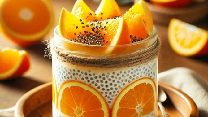 Hiç portakallı puding yedin mi?