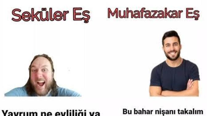 Muhafazakar erkek mi Seküler erkek mi?