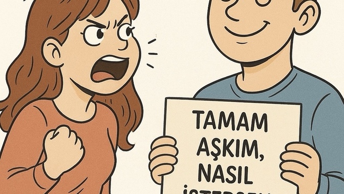 Her dediğinize nasıl istersen diyen biri sizce nasıl olurdu?