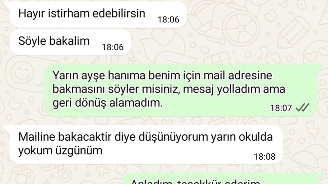 Fakülte sekreterine ulaşamadım yardım istedim sadece, kadındaki üsluba bak sizce burada haklı kim?