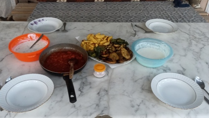 Bugün ki Akşam yemeğim nasıl görünüyor? ?