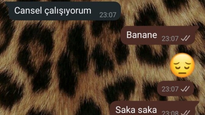 Sizde arkadaşlarınıza böyle küçük tripler atar mısınız?