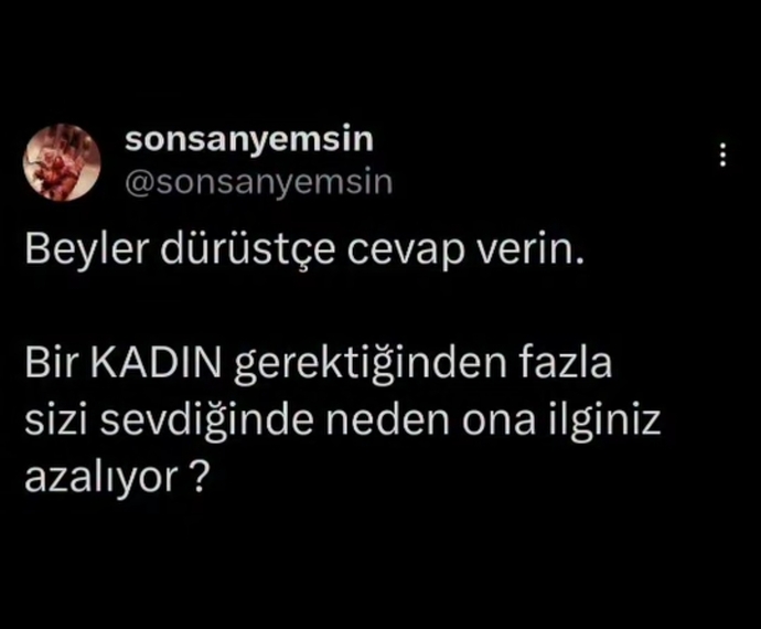 Mesela ben içimden geldiği gibi sevmek istiyorum bazen bu tarz duyumlar beni tedirgin ediyor