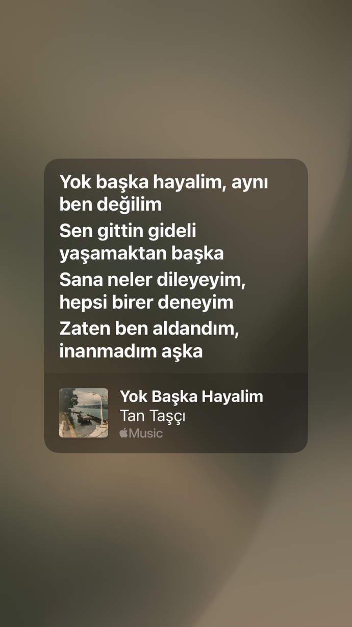 Var mı size dinlediğiniz zaman huzur veren, içinizi rahatlatan şarkı?