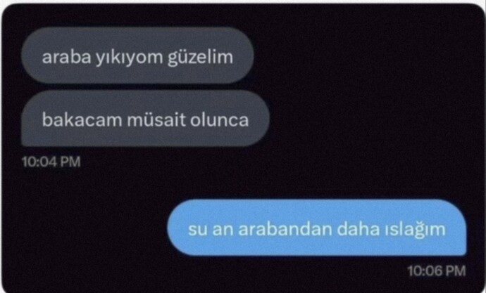 Erkekler böyle mesaj alsanız ne yaparsınız?