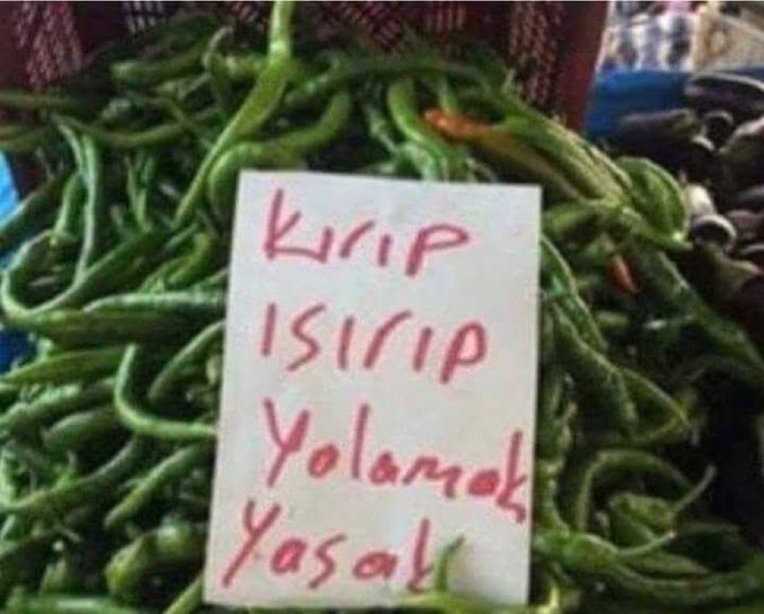 Biber aldığınızda bunu yapıyor musunuz?