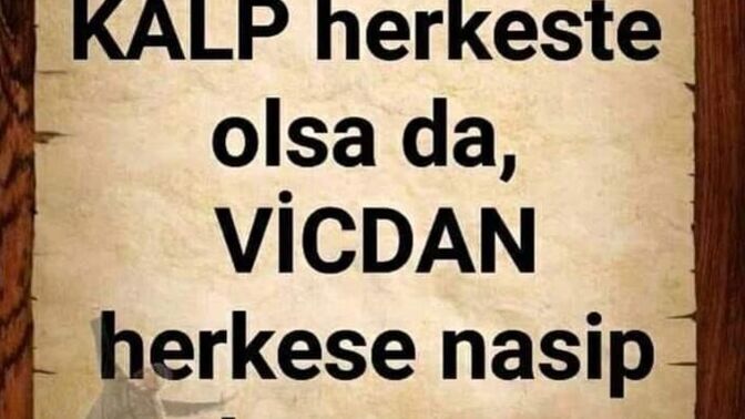 Para insanların kalbini kör mu eti?