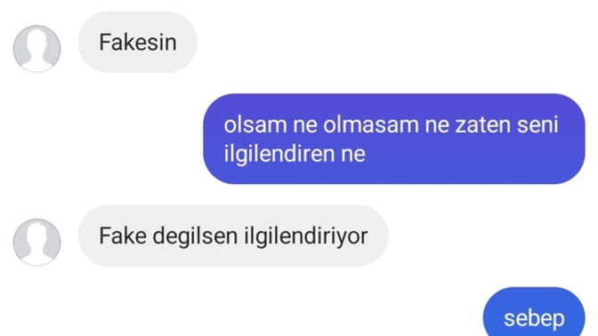 Erkekler niye açık foto paylaşmayan hesapları fake sanıyor hayır olsa da size ne lan?