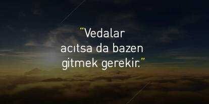 Ayrılık da sevdaya dair mi?