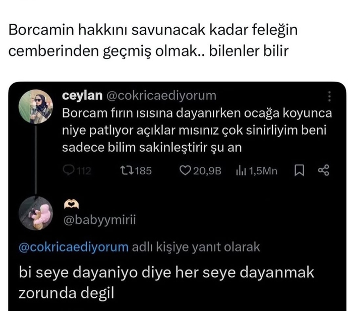 Feleğin çemberinden geçtiniz mi?