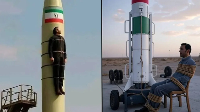 İran balistik füzeye mossad ajanını bağlayıp fırlattı ne düşünüyorsunuz?