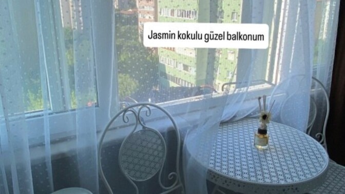 Balkonum nasıl olmuş?
