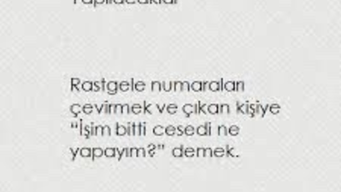Ölmeden önce neyi deneyimlemek isterdiniz?