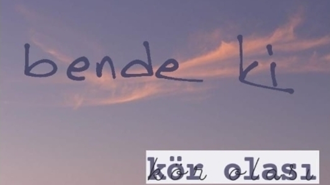 Sevdiceğinize sarki gönderseydiniz hangi şarki olurdu?