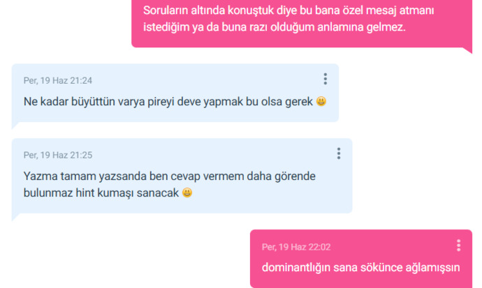 Siz de mesajına cevap vermeyince ağlayan erkeklerle karşılaşıyor musunuz?