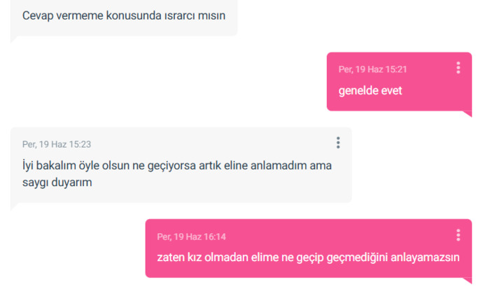 Siz de mesajına cevap vermeyince ağlayan erkeklerle karşılaşıyor musunuz?