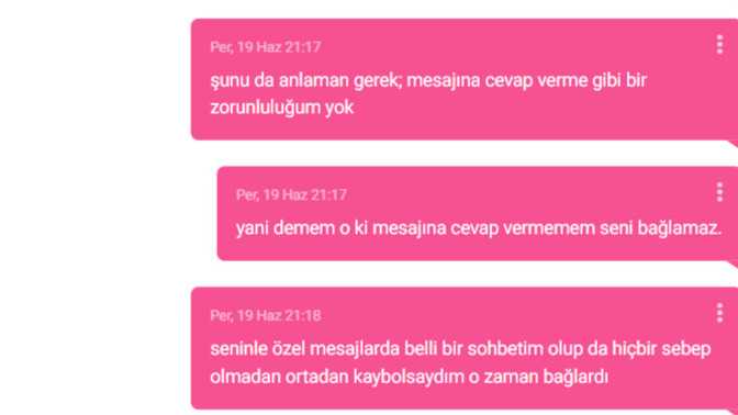 Siz de mesajına cevap vermeyince ağlayan erkeklerle karşılaşıyor musunuz?