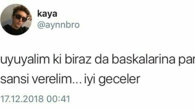 Sizin olduğunuz ortamda diğer insanların da parlamasına izin verir misiniz?