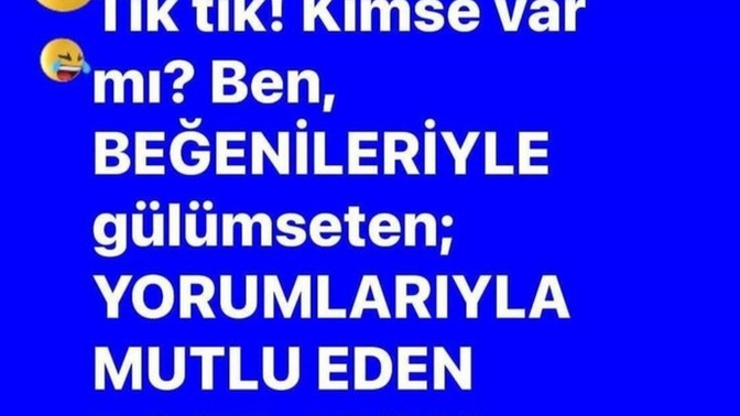 Günaydınlar efenim? Hayirli cumalar nasilsini?