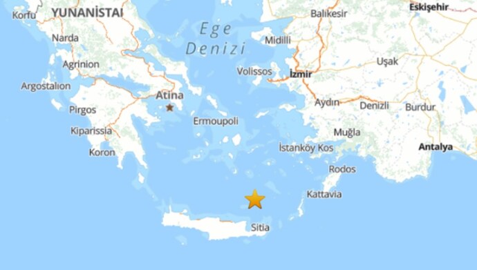 Ege Denizinde 4.8 büyüklüğünde deprem oldu. Hisseden var mı?