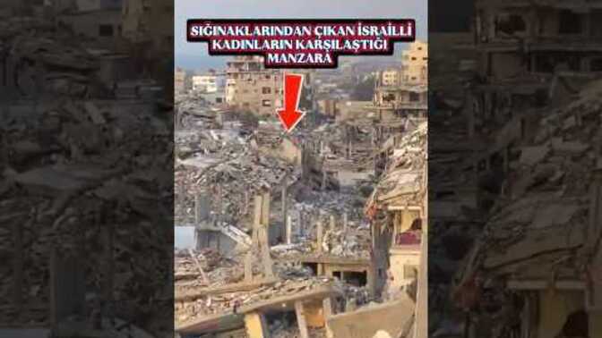 İran füzelerinden sonra İsrail'in hâli.. İran bile bunu yapabiliyorlarsa biz bu şeytanların ülkesini dümdüz edemezmiyiz?