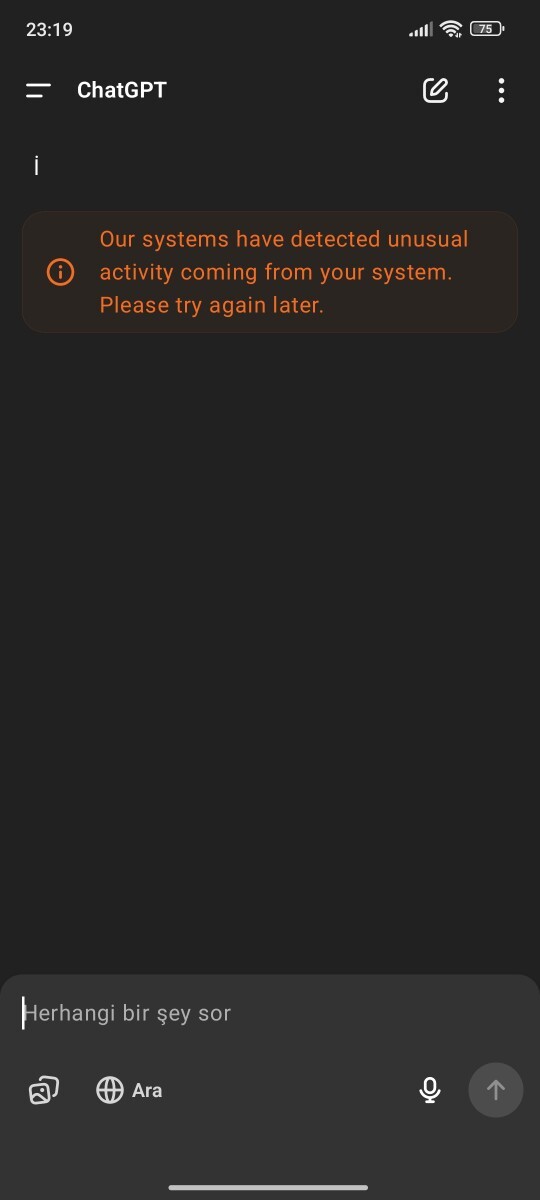 Bu niye böyle oldu yaa?