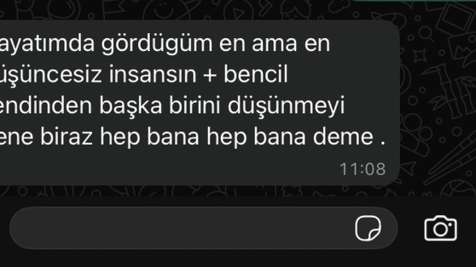 Şöyle bir mesaj almak?