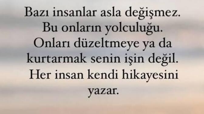 Bir insan yedisinde ne ise yetmişinde de odur cümlesine katılıyor musunuz?
