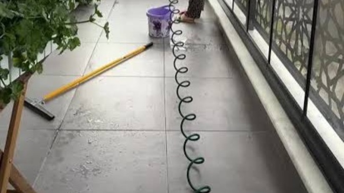 Balkon yıkamayı seviyor musunuz?