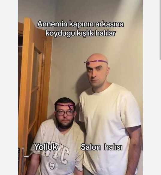 Kışlık halıları kapı arkasına dizen biri modern bir eve sahip olabilir mi?