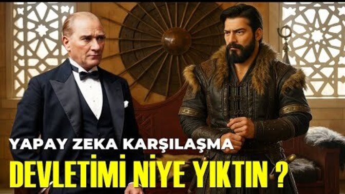 Mustafa Kemal Atatürk ve Osman Gazi (Dizi imgesiyle) karşı karşıya gelseydi ne konuşurdu?