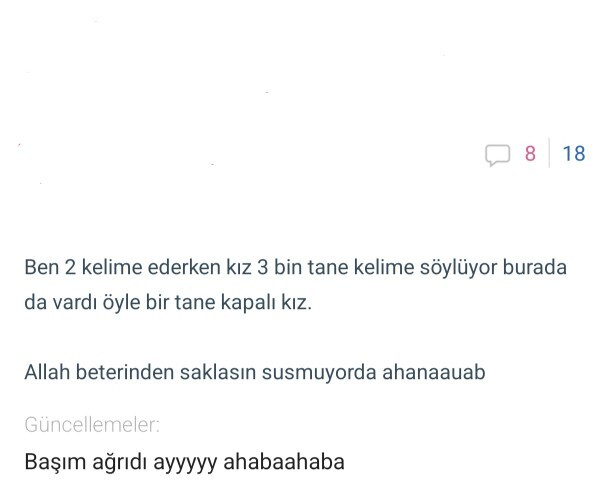 Yüzsüz utanmadan pislikler yapip susmaz bu kadar utanmazmi olur?